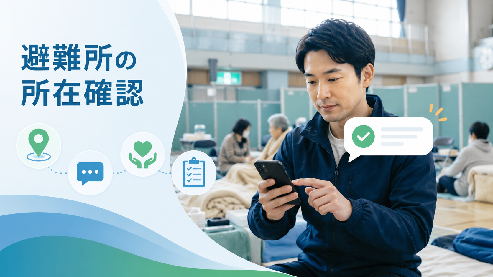 避難所にいる従業員の所在確認が必要な理由｜災害時の連絡・支援体制のポイント